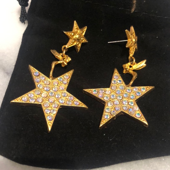 Vintage Kirks Folly Fairy in Aurora Borealis Crystallized Star-Boutique - Picture 2 of 9